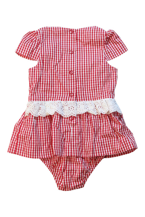 A White Dress Sets from Nicholas & Bears in size 0-3M for girl. (Back View)