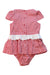 A White Dress Sets from Nicholas & Bears in size 0-3M for girl. (Back View)