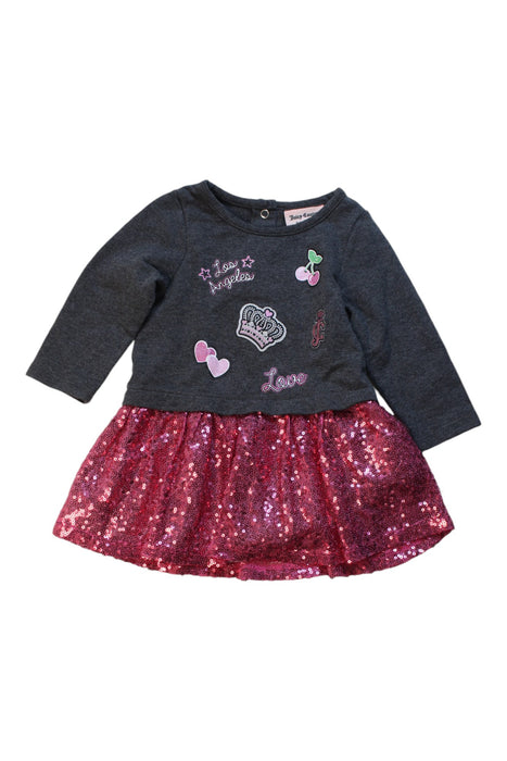 A Multicolour Long Sleeve Dresses from Juicy Couture in size 6-12M for girl. (Front View)