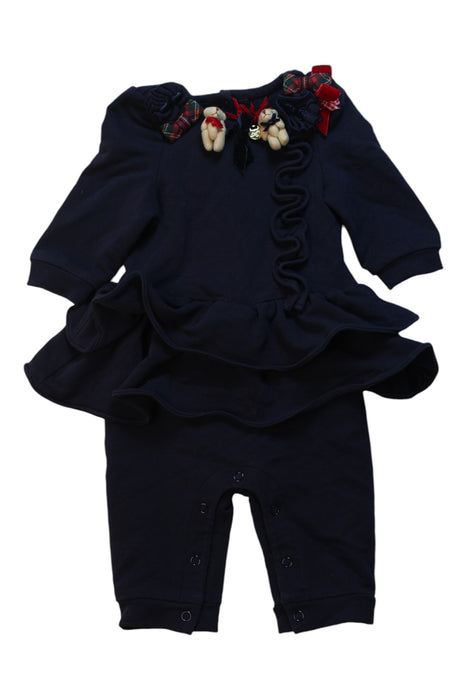 A Multicolour Long Sleeve Jumpsuits from Nicholas & Bears in size 6-12M for girl. (Front View)