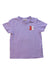 A Purple Short Sleeve T Shirts from Catimini in size 3T for girl. (Front View)