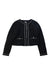 A Black Lightweight Jackets from Karl Lagerfeld in size 10Y for girl. (Front View)