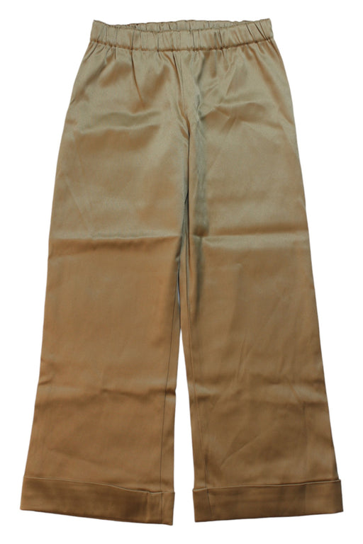 A Brown Casual Pants from Blumarine in size 6T for girl. (Front View)