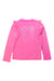 A Pink Rash Guards from Angel's Face in size 10Y for girl. (Back View)