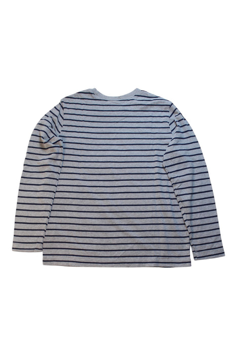 A Blue Long Sleeve T Shirts from Hanna Andersson in size 10Y for boy. (Back View)