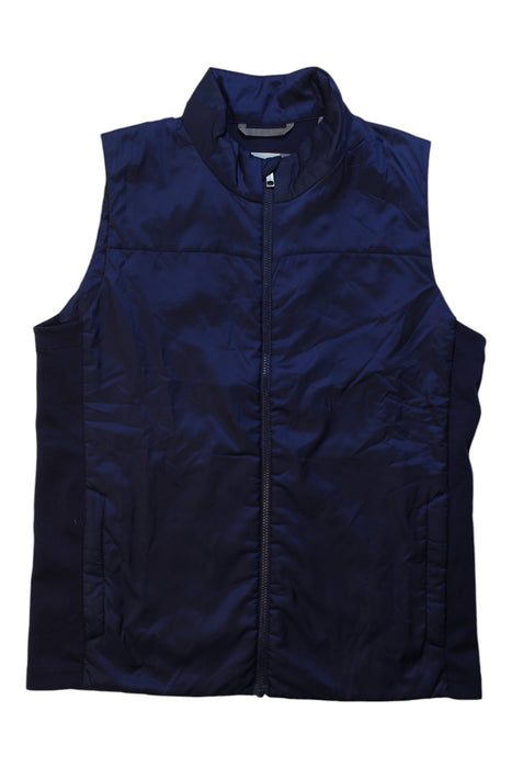 A Blue Outerwear Vests from KJUS in size 12Y for neutral. (Front View)