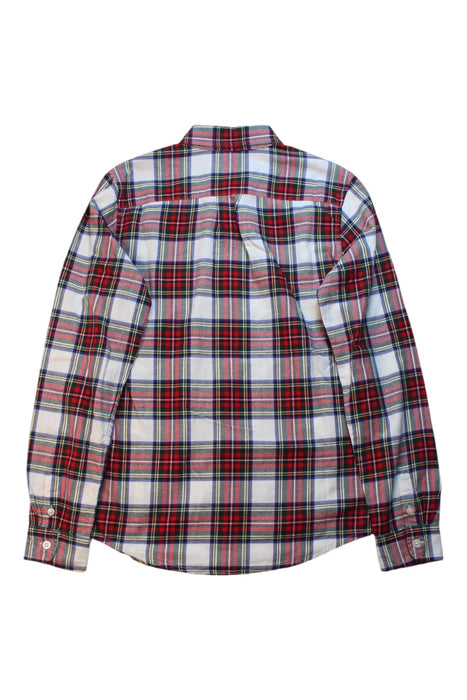 A Red Long Sleeve Shirts from Janie & Jack in size 14Y for boy. (Back View)