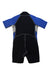 A Black Wetsuits from Aropec in size 2T for boy. (Back View)