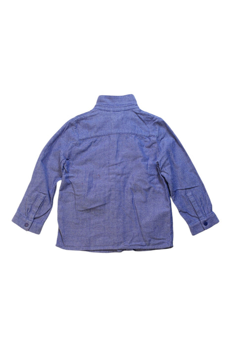 A Blue Long Sleeve Shirts from COS in size 3T for boy. (Back View)