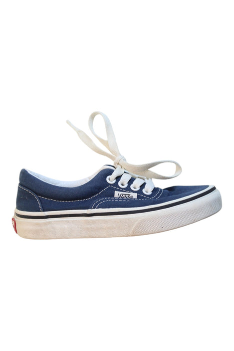 A Blue Sneakers from Vans in size 5T for boy. (Front View)