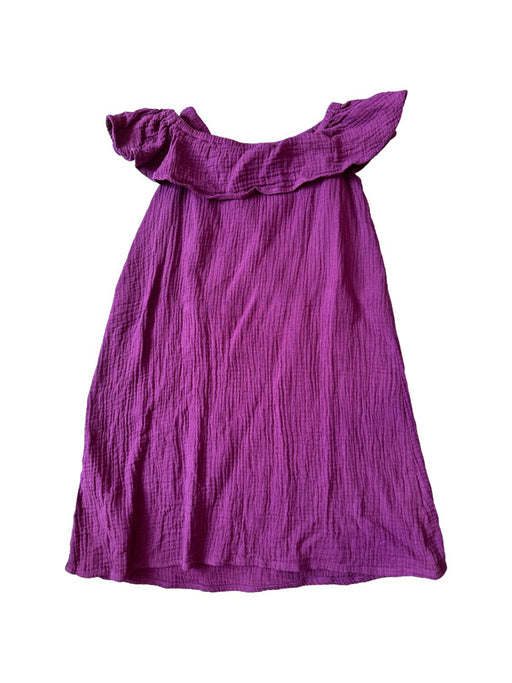 A Purple Sleeveless Dresses from Excuse My French in size 8Y for girl. (Front View)