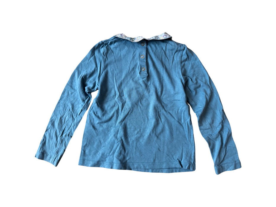 A Blue Long Sleeve Shirts from Cyrillus in size 8Y for neutral. (Back View)