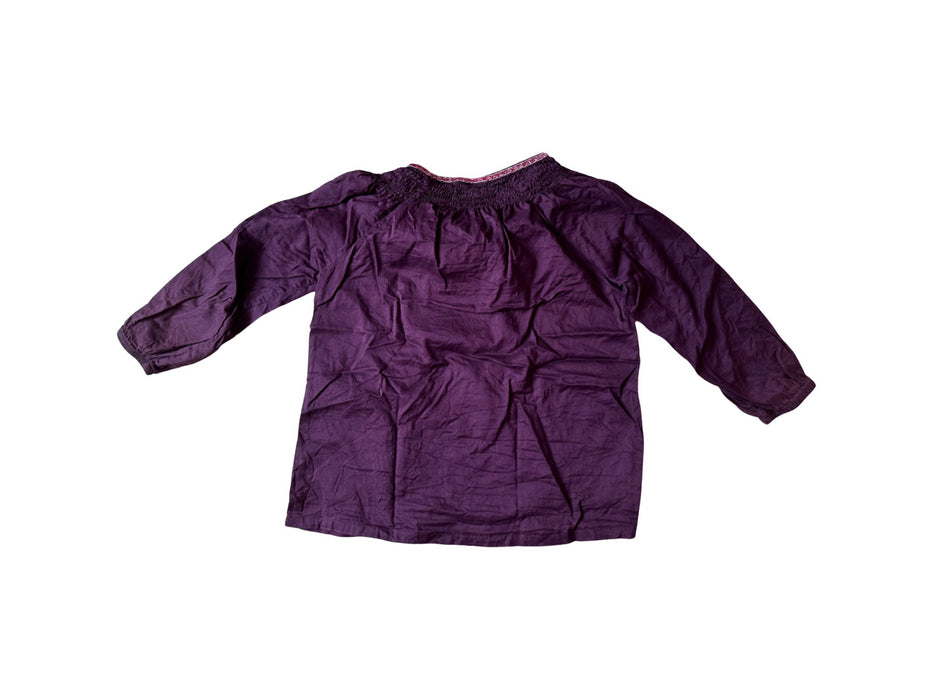 A Purple Long Sleeve Shirts from Excuse My French in size 8Y for neutral. (Back View)