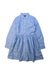 A Blue Long Sleeve Dresses from Ralph Lauren in size 10Y for girl. (Front View)