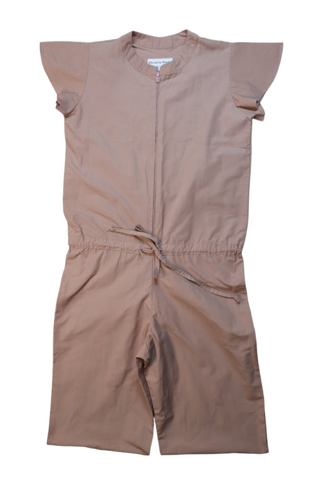 A Brown Short Sleeve Jumpsuits from Christina Rohde in size 12Y for girl. (Front View)