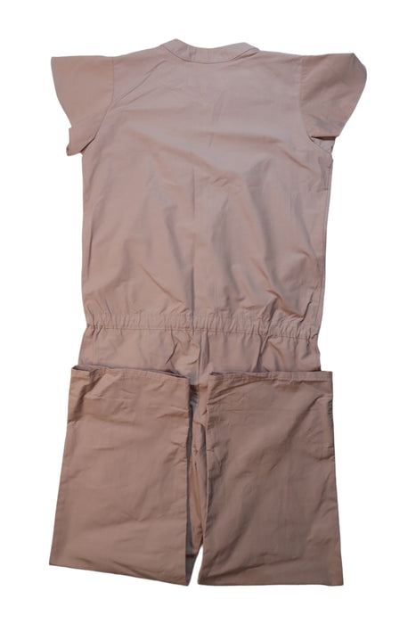 A Brown Short Sleeve Jumpsuits from Christina Rohde in size 12Y for girl. (Back View)