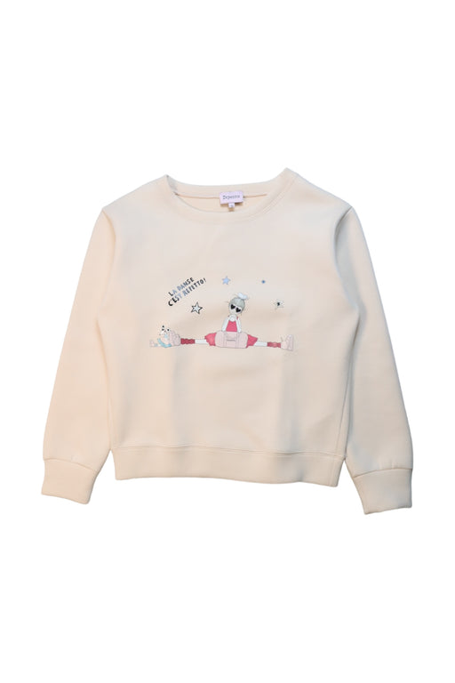 A Multicolour Crewneck Sweatshirts from Repetto in size 12Y for girl. (Front View)