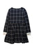 A Multicolour Long Sleeve Dresses from Petit Bateau in size 10Y for girl. (Back View)