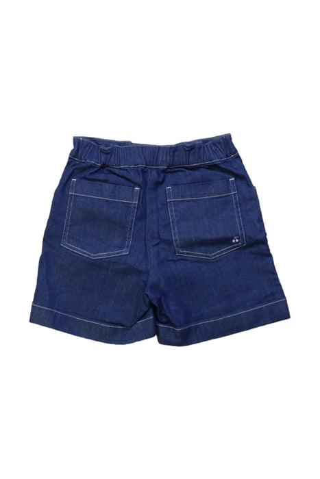 A Blue Shorts from Bonpoint in size 8Y for girl. (Back View)