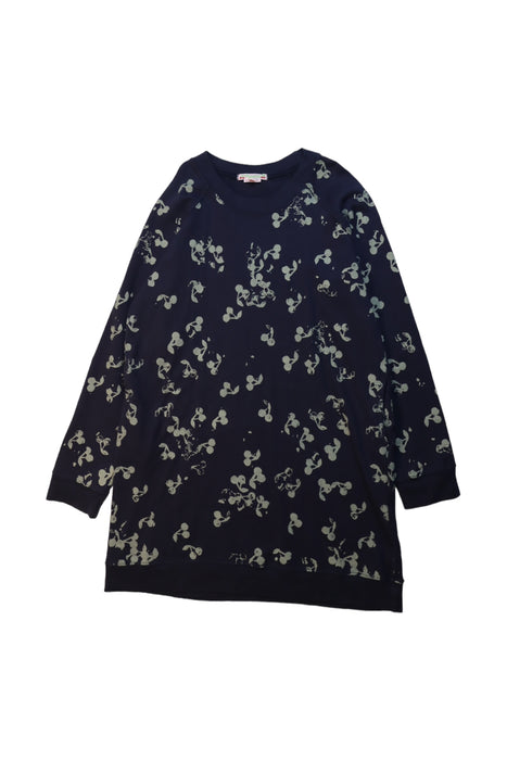 A Navy Crewneck Sweatshirts from Bonpoint in size 12Y for girl. (Front View)