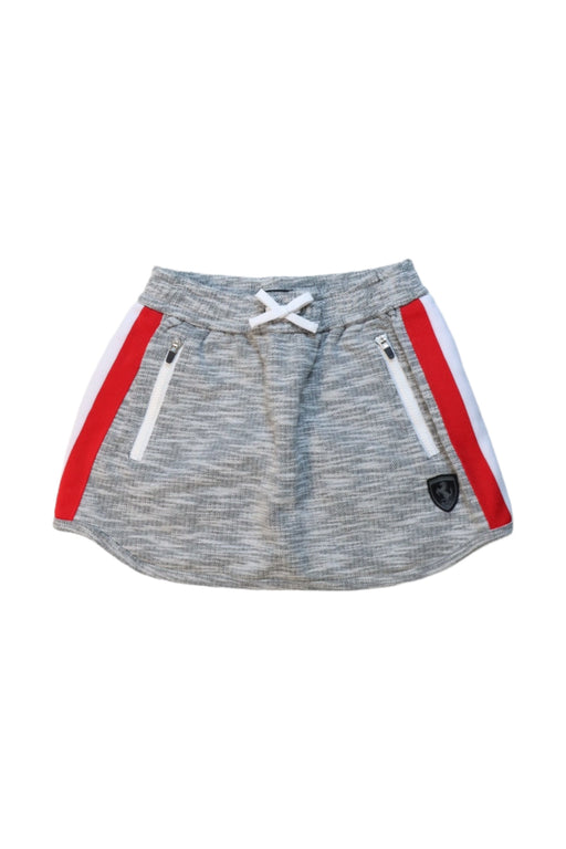 A Grey Short Skirts from Ferrari in size 3T for girl. (Front View)