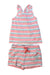 A Multicolour Shorts Sets from La Compagnie des Petits in size 3T for girl. (Front View)