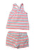 A Multicolour Shorts Sets from La Compagnie des Petits in size 3T for girl. (Back View)