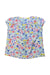 A Multicolour Short Sleeve Tops from Petit Bateau in size 4T for girl. (Back View)