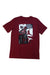 A Red Short Sleeve T Shirts from Adidas in size 14Y for boy. (Front View)