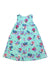 A Blue Sleeveless Dresses from Hatley in size 5T for girl. (Back View)