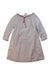 A Beige Long Sleeve Dresses from Excuse My French in size 4T for girl. (Front View)