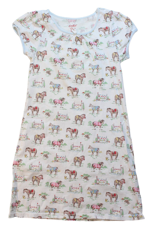 A White Short Sleeve Dresses from Cath Kidston in size 3T for girl. (Front View)