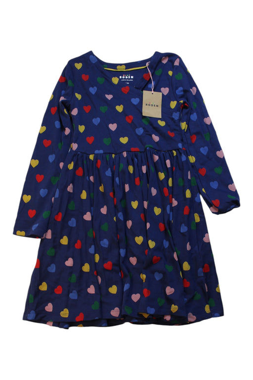 A Blue Long Sleeve Dresses from Boden in size 8Y for girl. (Front View)