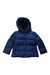 A Blue Puffer/Quilted Jackets from Tommy Hilfiger in size 12-18M for boy. (Front View)