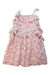 A Pink Sleeveless Dresses from Velveteen in size 6T for girl. (Front View)