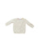 A Pink Knit Sweaters from The Little White Company in size 6-12M for girl. (Front View)