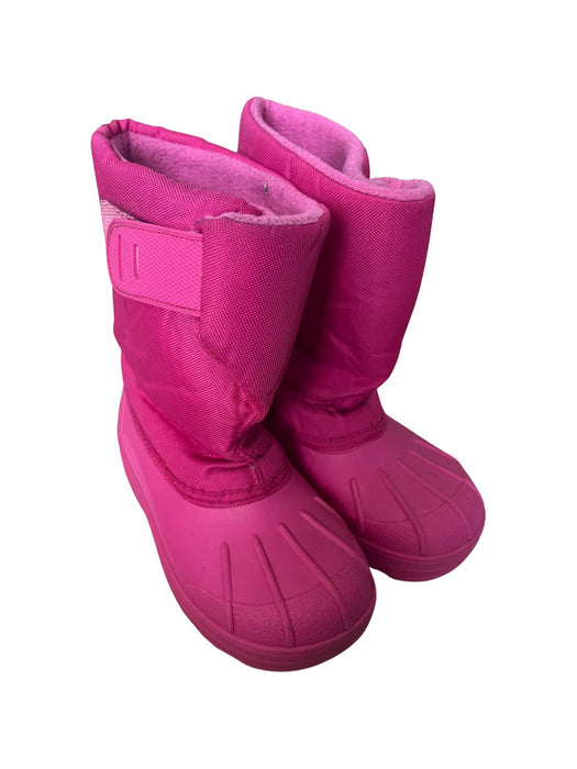 A Pink Winter Boots from Igor in size 5T for girl. (Front View)