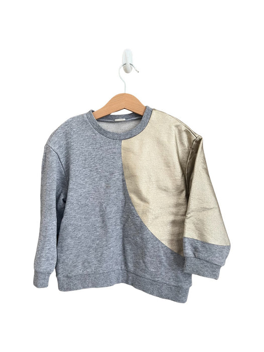 A Grey Crewneck Sweatshirts from COS in size 4T for neutral. (Front View)