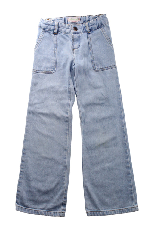 A Blue Jeans from Bonpoint in size 8Y for girl. (Front View)