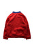 A Red Zippered Sweatshirts from Adidas in size 7Y for boy. (Back View)