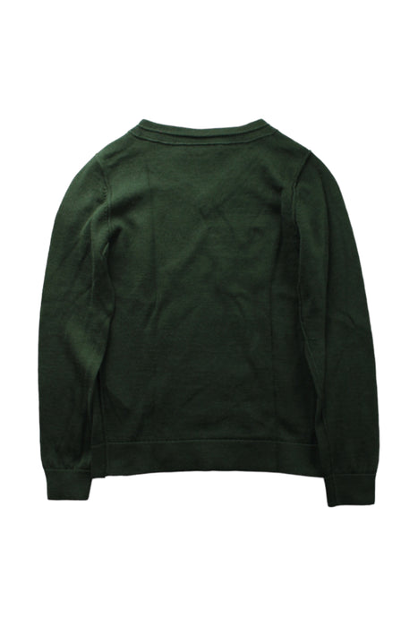 A Green Crewneck Sweatshirts from Bonpoint in size 8Y for boy. (Back View)