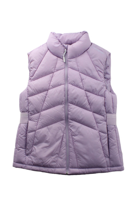 A Purple Outerwear Vests from Moody Tiger in size 7Y for girl. (Front View)