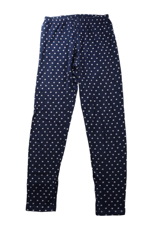 A Blue Leggings from Petit Bateau in size 12Y for girl. (Front View)