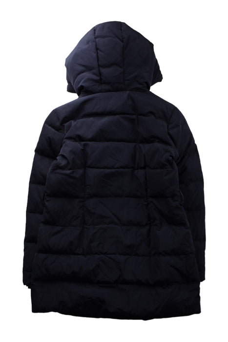 A Blue Puffer/Quilted Jackets from Armani in size 12Y for boy. (Back View)