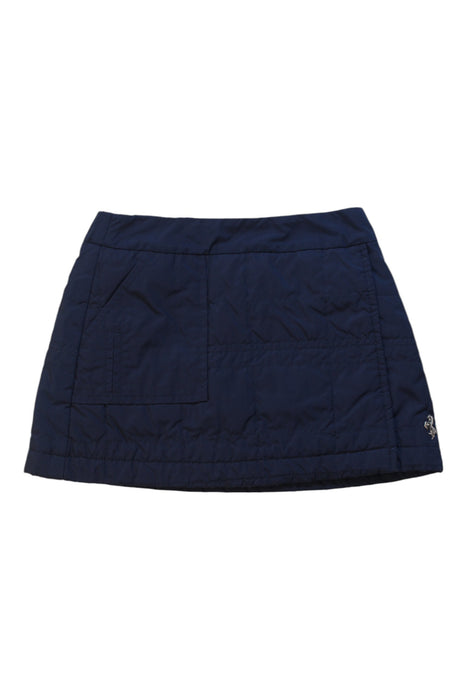 A Navy Mid Skirts from Ferrari in size 6-12M for girl. (Front View)