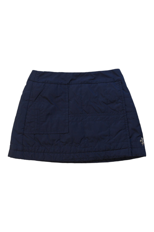 A Navy Mid Skirts from Ferrari in size 6-12M for girl. (Front View)