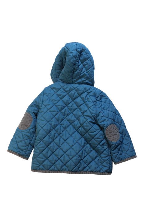 A Blue Puffer/Quilted Jackets from Paco Rabanne in size 18-24M for boy. (Back View)