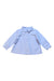 A Blue Long Sleeve Shirts from Bonpoint in size 12Y for boy. (Front View)