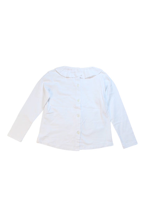 A White Long Sleeve Tops from Confiture in size 4T for girl. (Back View)