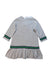 A Grey Long Sleeve Dresses from Foque in size 6T for girl. (Back View)